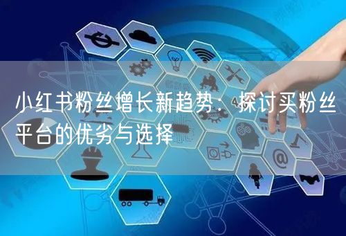 小红书粉丝增长新趋势：探讨买粉丝平台的优劣与选择