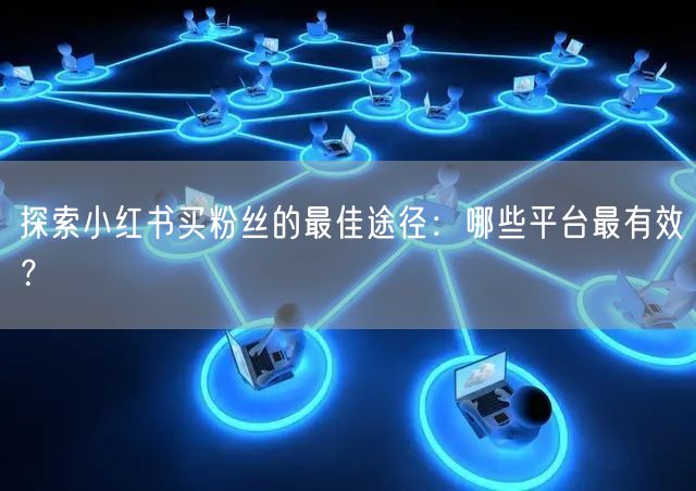 探索小红书买粉丝的最佳途径：哪些平台最有效？