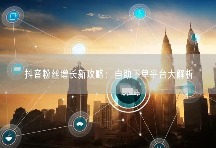 抖音粉丝增长新攻略：自助下单平台大解析