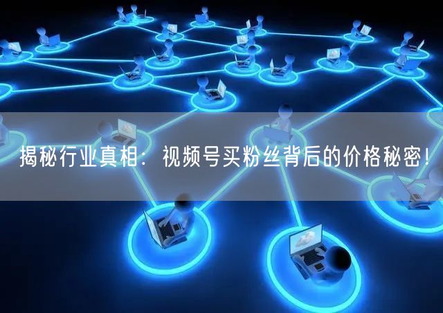 揭秘行业真相：视频号买粉丝背后的价格秘密！