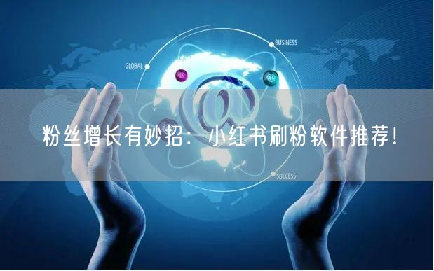 粉丝增长有妙招：小红书刷粉软件推荐！