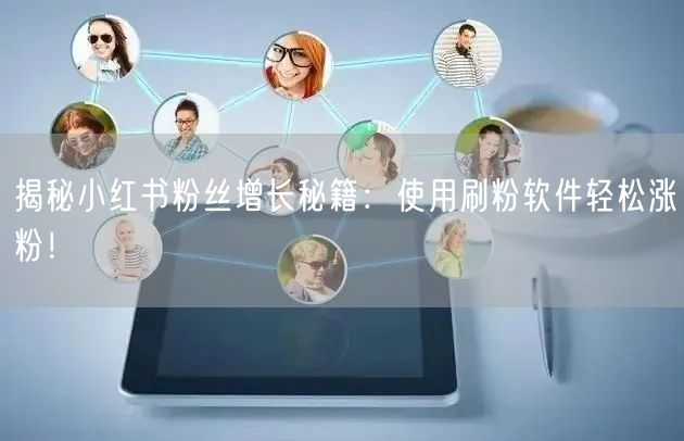揭秘小红书粉丝增长秘籍：使用刷粉软件轻松涨粉！