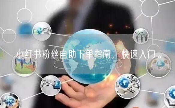 小红书粉丝自助下单指南，快速入门。