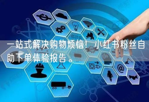 一站式解决购物烦恼！小红书粉丝自助下单体验报告。