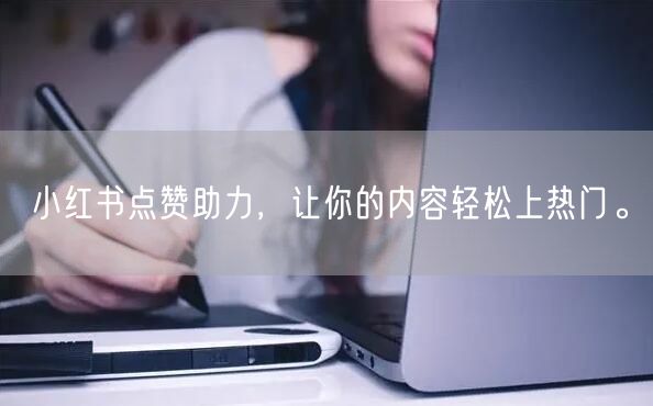 小红书点赞助力，让你的内容轻松上热门。